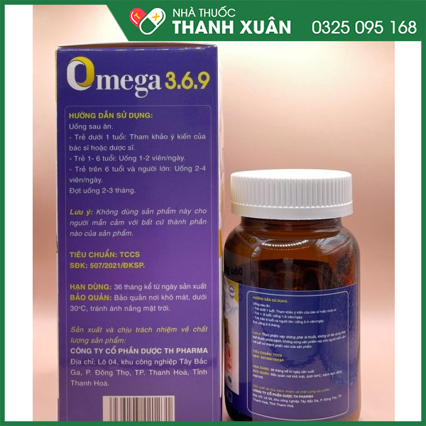 Omega 3.6.9 ++ hỗ trợ bảo vệ sức khỏe hệ tim mạch